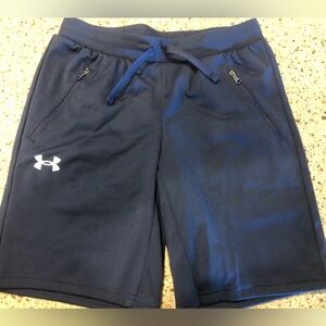Navy Blue Under armour boys shorts